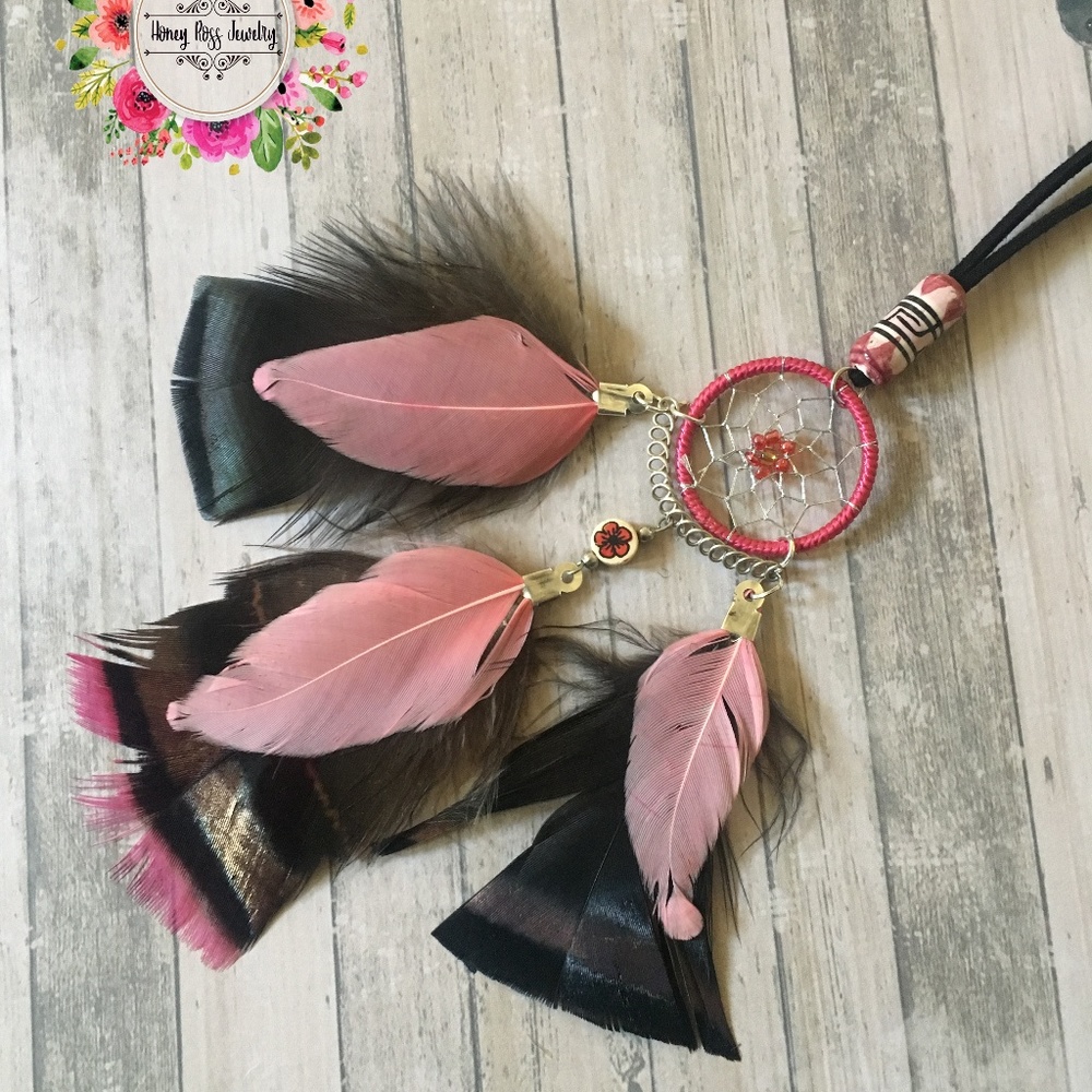 Boho Car dream catcher beautiful car decor hanging